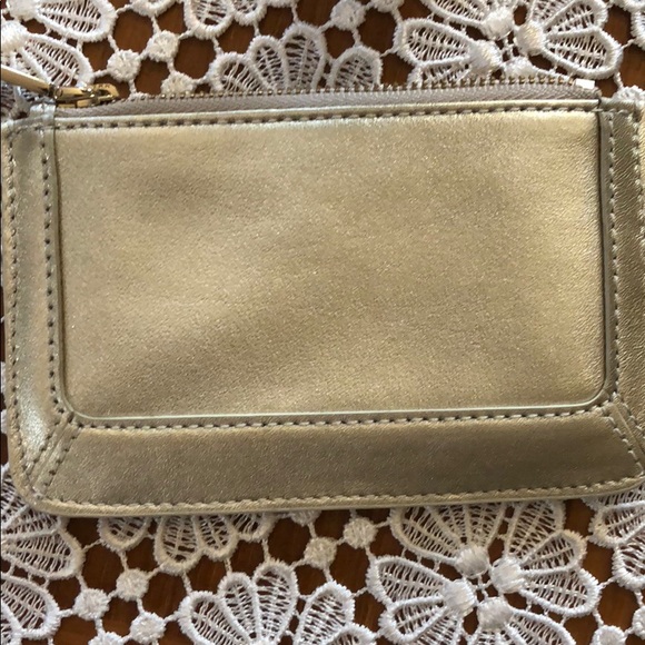 Cole Haan Metallic pale gold wristlet - Picture 5 of 5